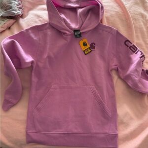 Carhartt Kids Pink Hoodie size 14 XL fits big kids juniors XS/S women